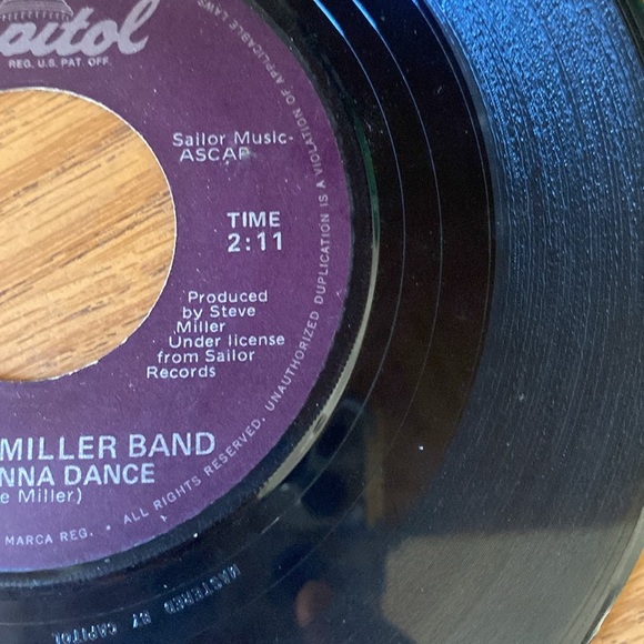 STEVE MILLER ABRACADABRA/BABY WANNA DANCE (VG) B-5126 45 RECORD - Picture 4 of 6